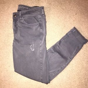 Lightly Distressed Jeggings